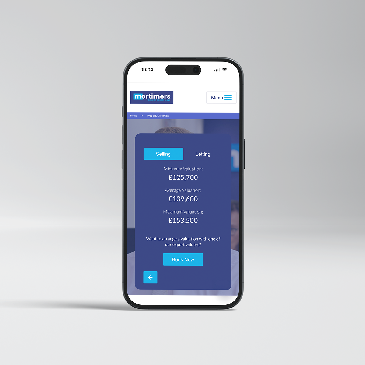 instant valuation demo image