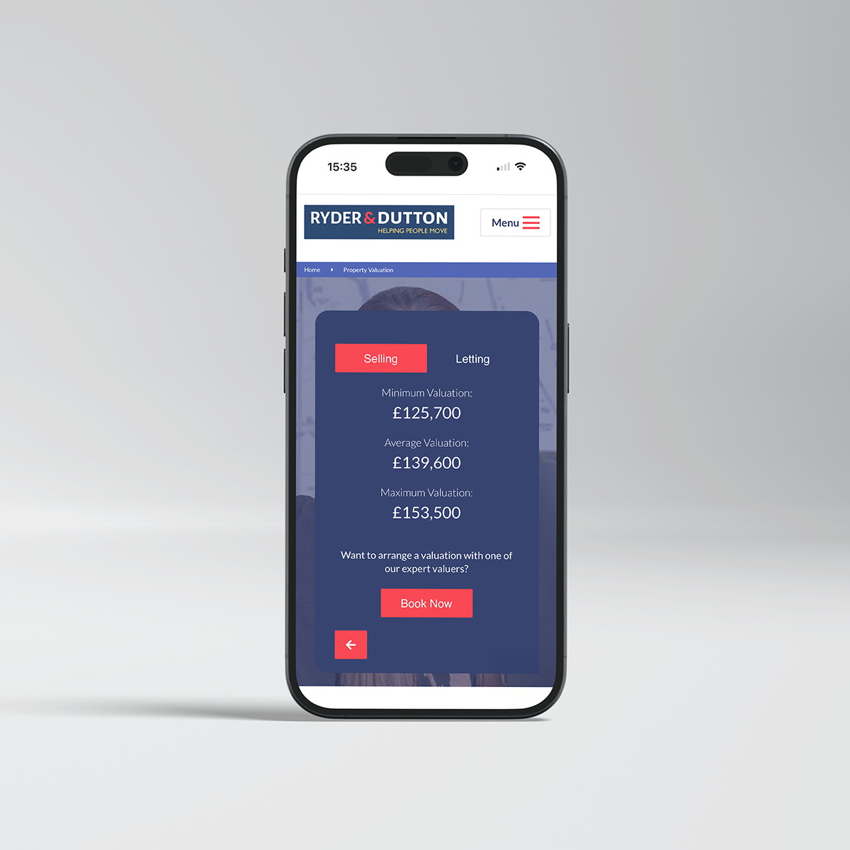 instant valuation demo image